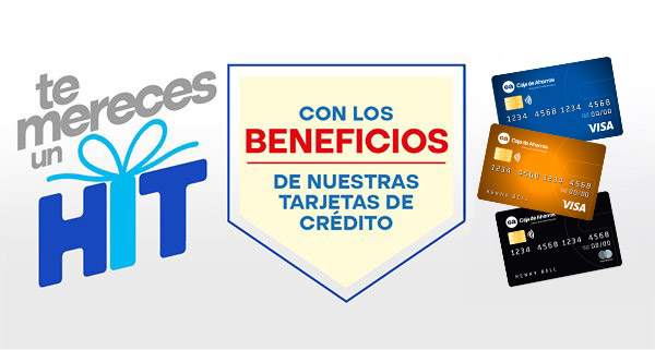 Beneficios HIT de tus tarjetas Caja de Ahorros