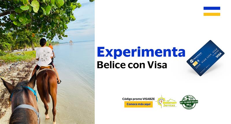Experimenta Belice con Visa