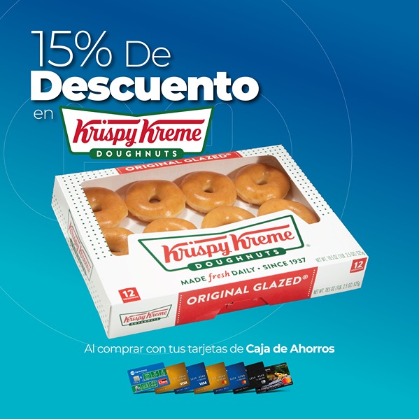 Descuento en Krispy Kreme