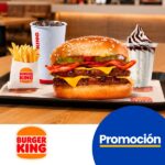 Combo de hamburguesa en Burger King