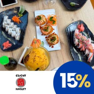Sushi Market promoción
