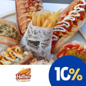 Promoción en Haffner hotdogs
