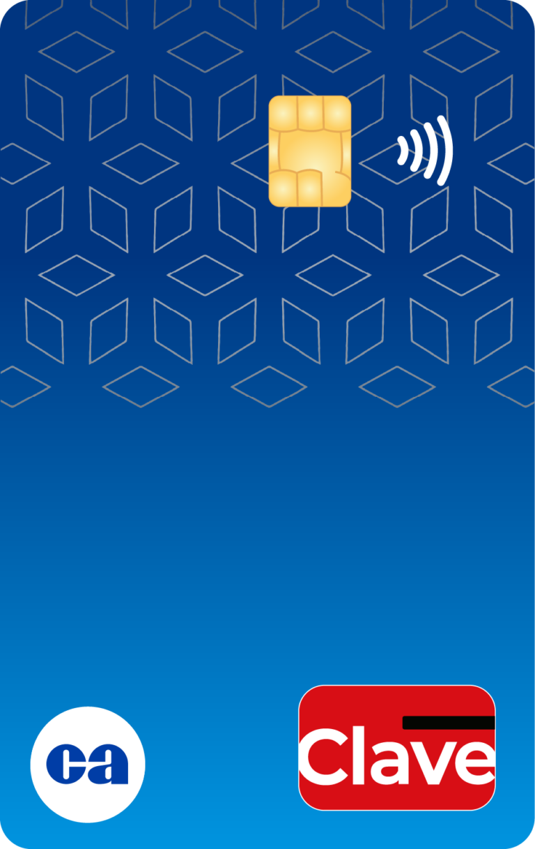 Tarjeta Clave Discover de Caja de Ahorros