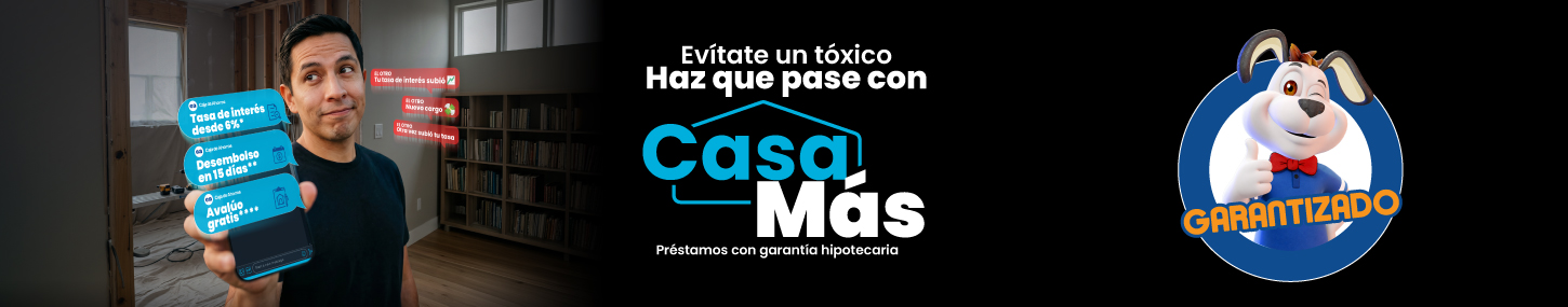 Evita un Tóxico y pide un préstamo con garantía hipotecaria