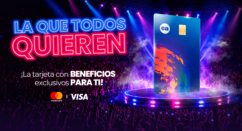 La que todos quieren: tarjeta Caja de Ahorros con beneficios exclusivos para conciertos