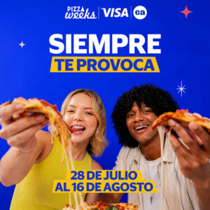 Pizza Weeks con Visa