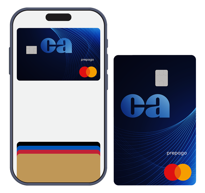 Tarjeta Punch física y tarjeta almacenada en un wallet digital